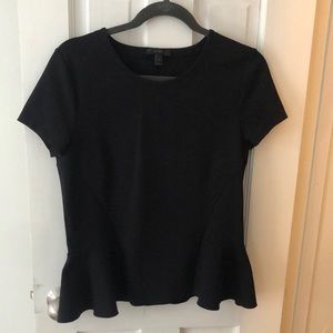 J. Crew Peplum Top